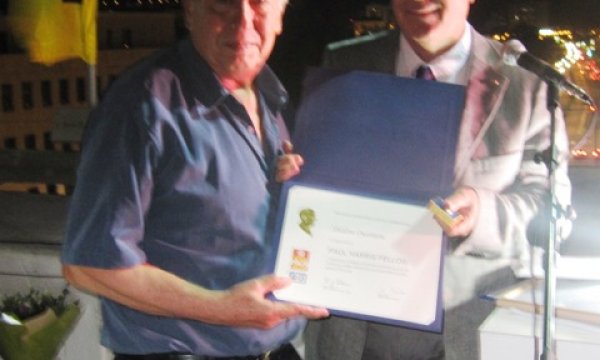 טקס חילופי נשיאים - גן צבי מחליף את לדר