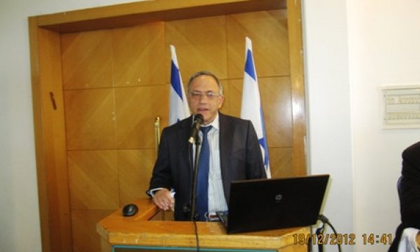 הרצאתו של פנחס בוכריס על כיפת ברזל