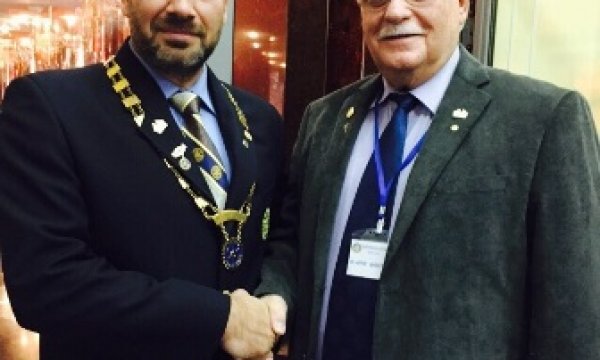 ביקור משלחת המועדון וחתימת ברית בין מועדון רוטרי חיפה מישראל ומועדון ביאה-מארה ברומניה